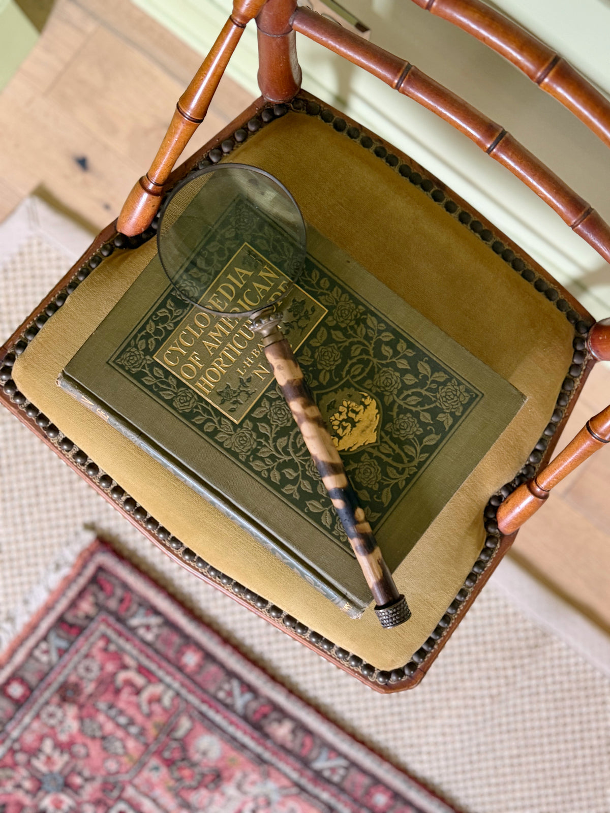 Burnt Bamboo Magnifying Glass