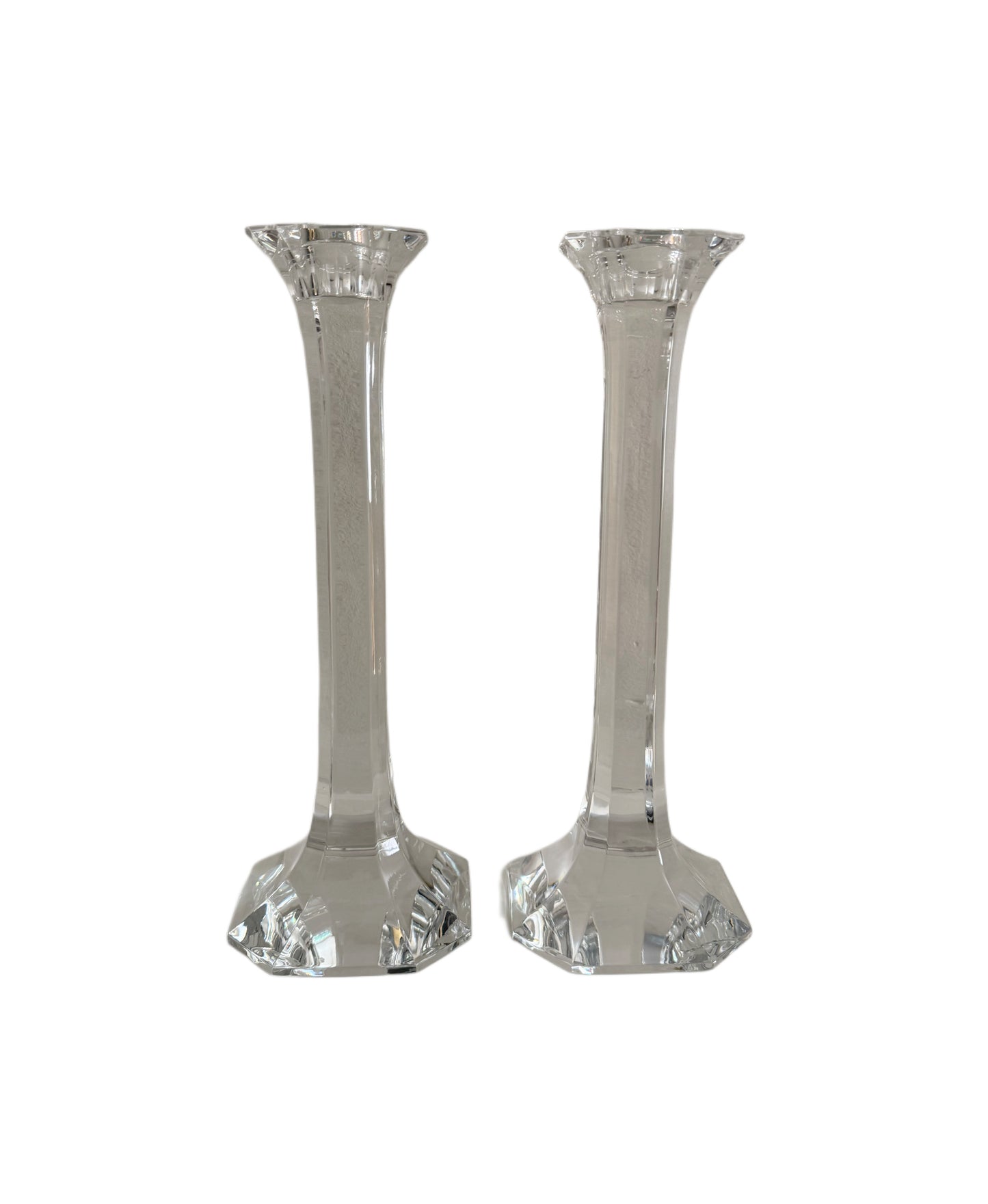 Crystal Candlestick Holders