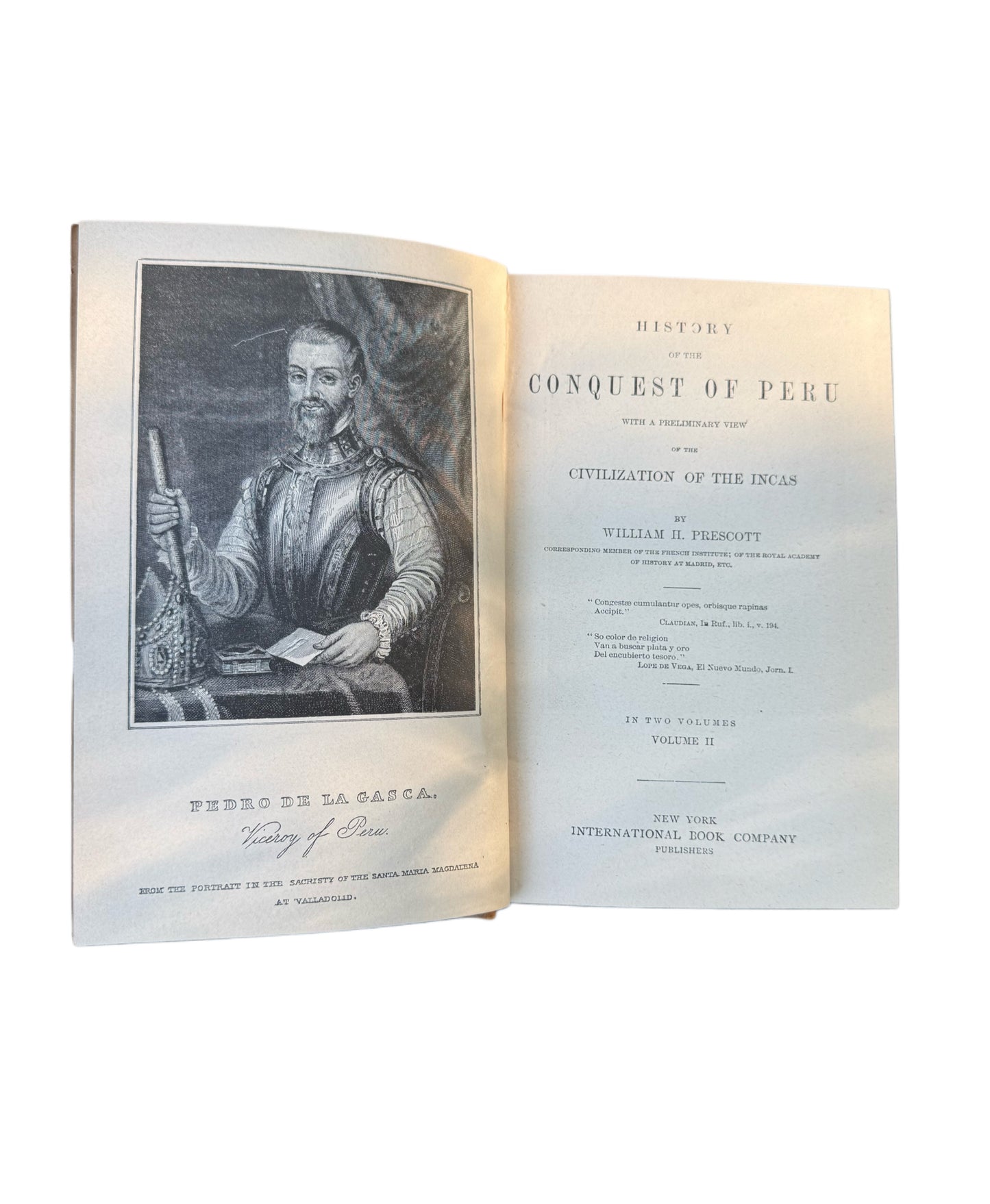 Conquest of Peru Books, 2 Volume Set