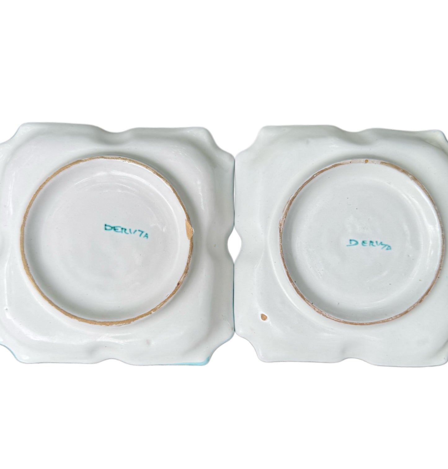 Italian Deruta Plates, Set of 4