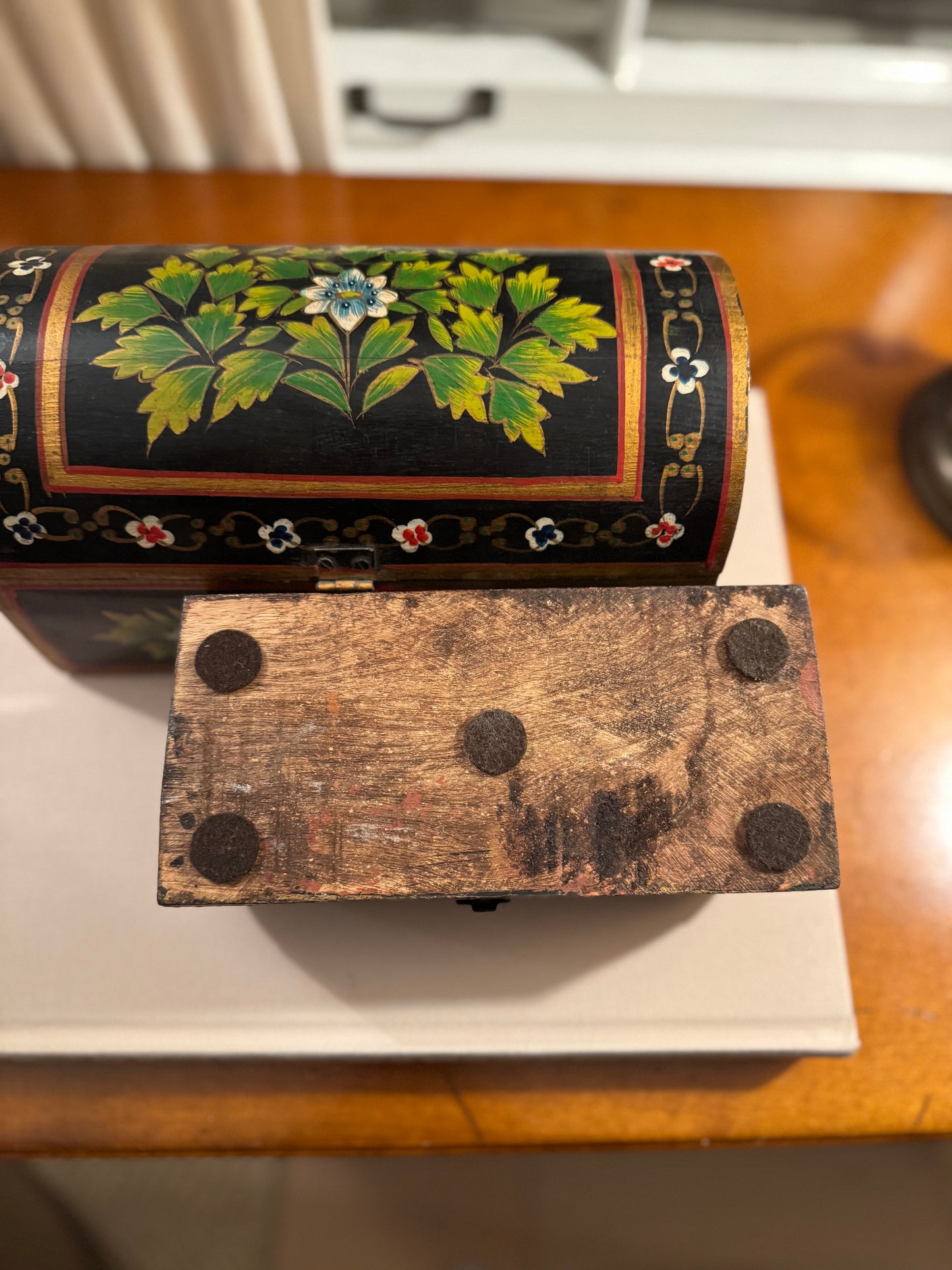 Hand painted Folk Art Box, Small