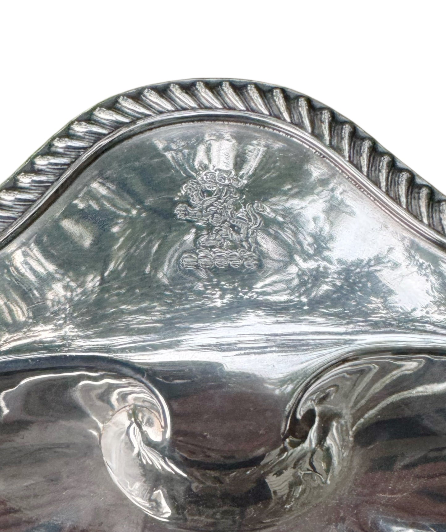 Vintage Silverplate Shell Catch All