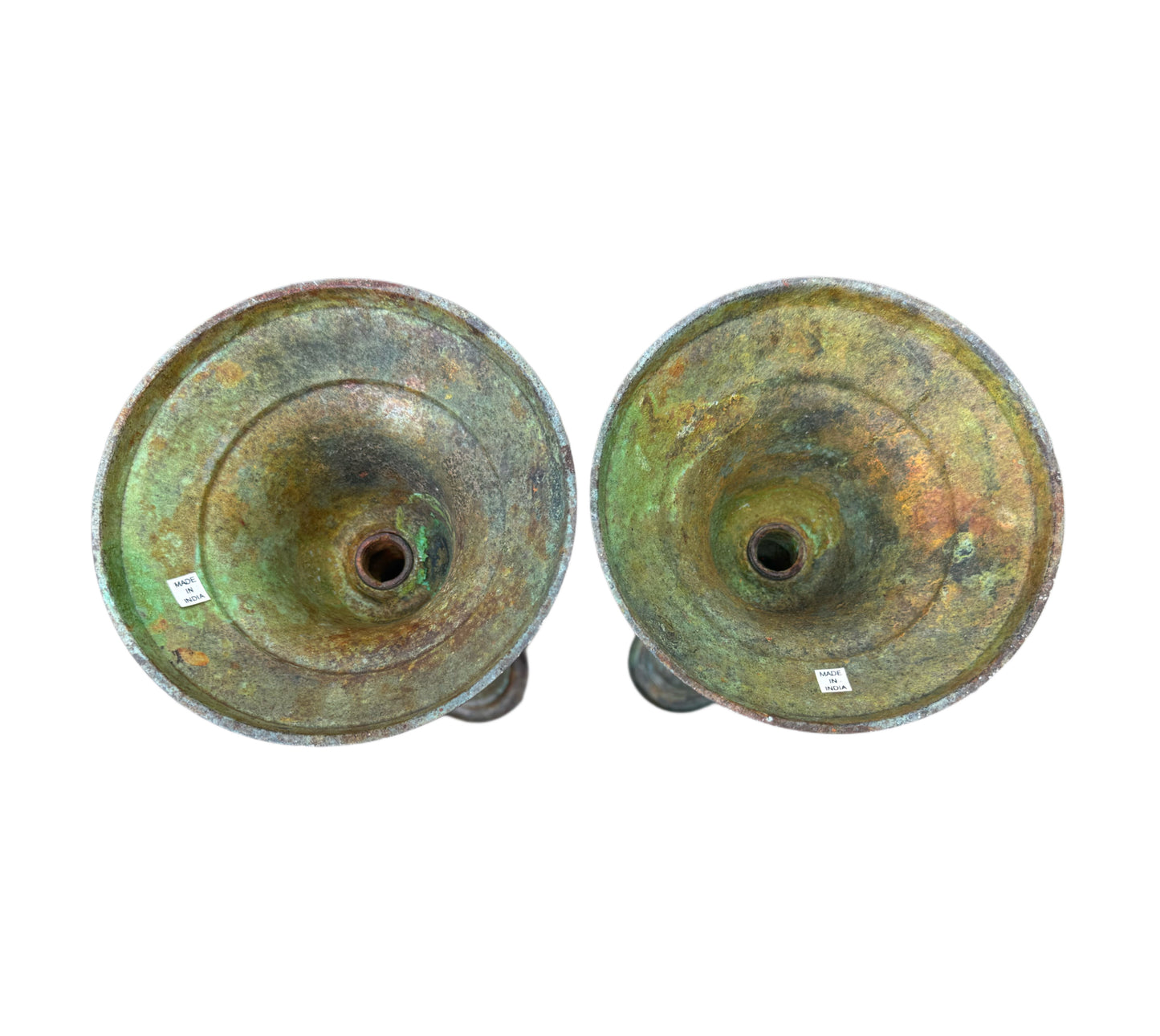 Cast Iron Candlestick Holders