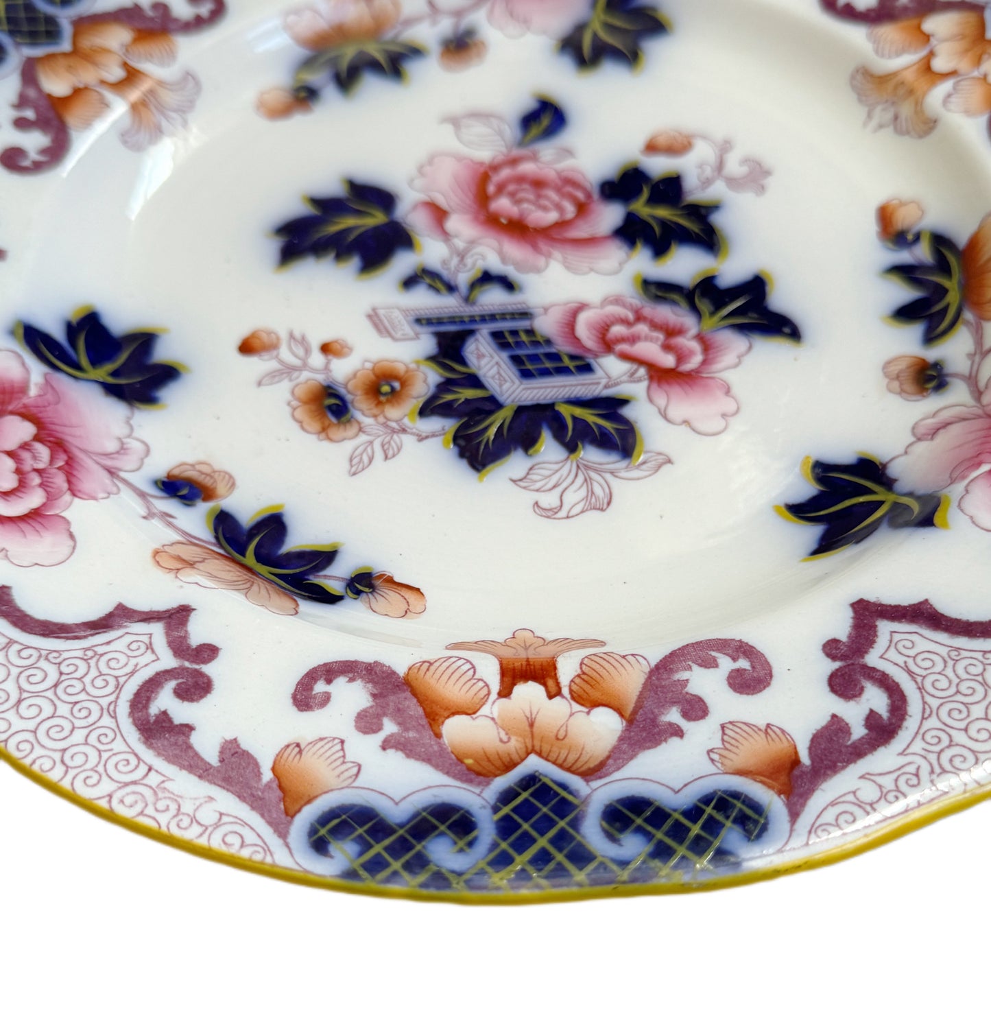 Antique Cauldon England Floral Plate