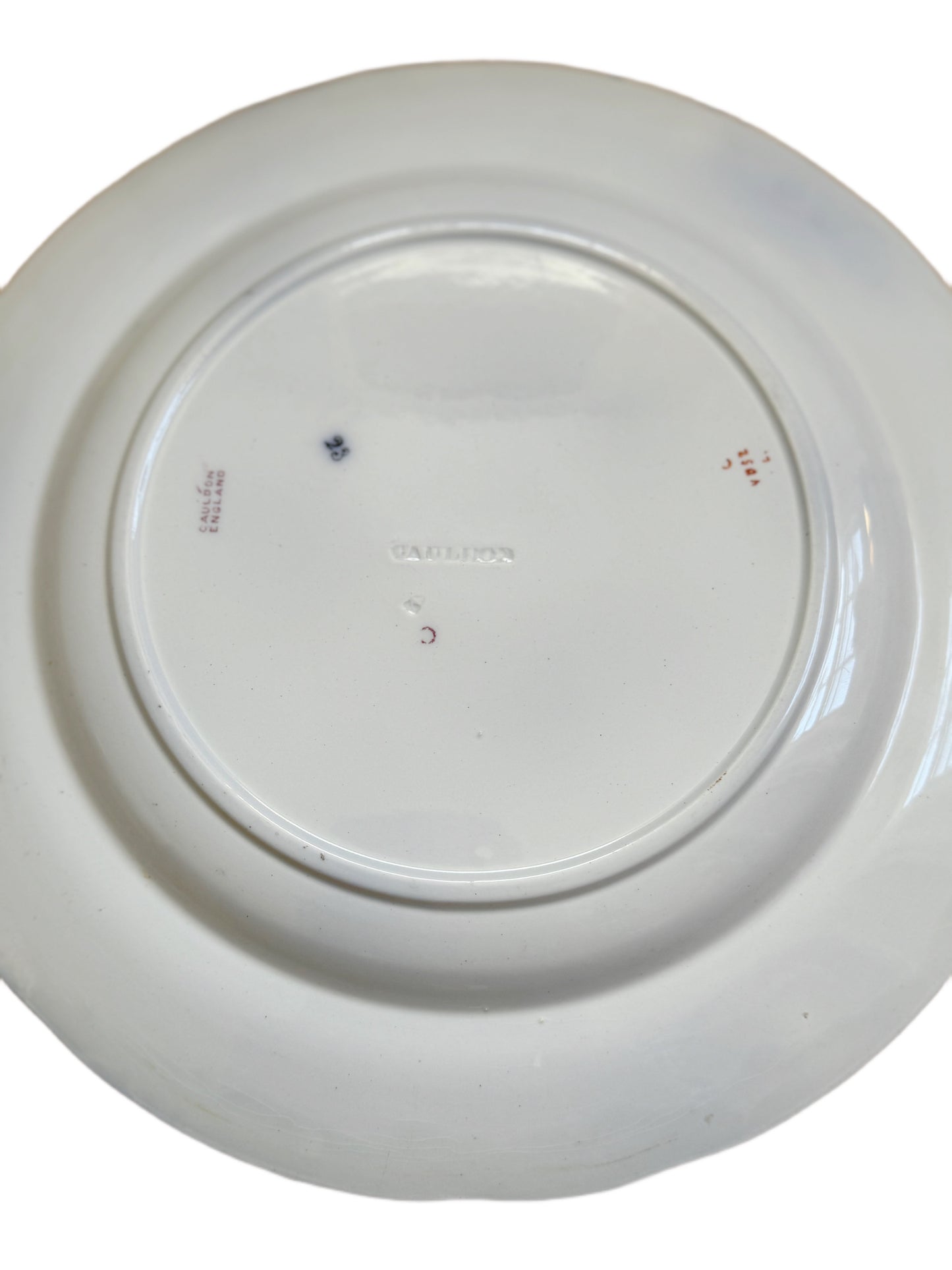 Antique Cauldon England Floral Plate