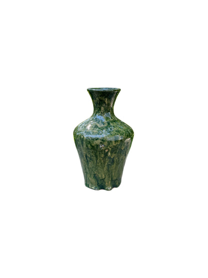 Green Glazed Terracotta Vase