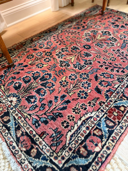 Vintage Persian Sarouk Rug