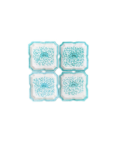 Italian Deruta Plates, Set of 4