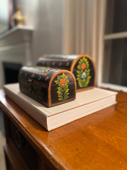 Hand painted Folk Art Box, Small