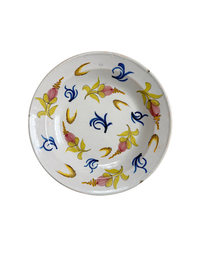 Antique French Faience Platter