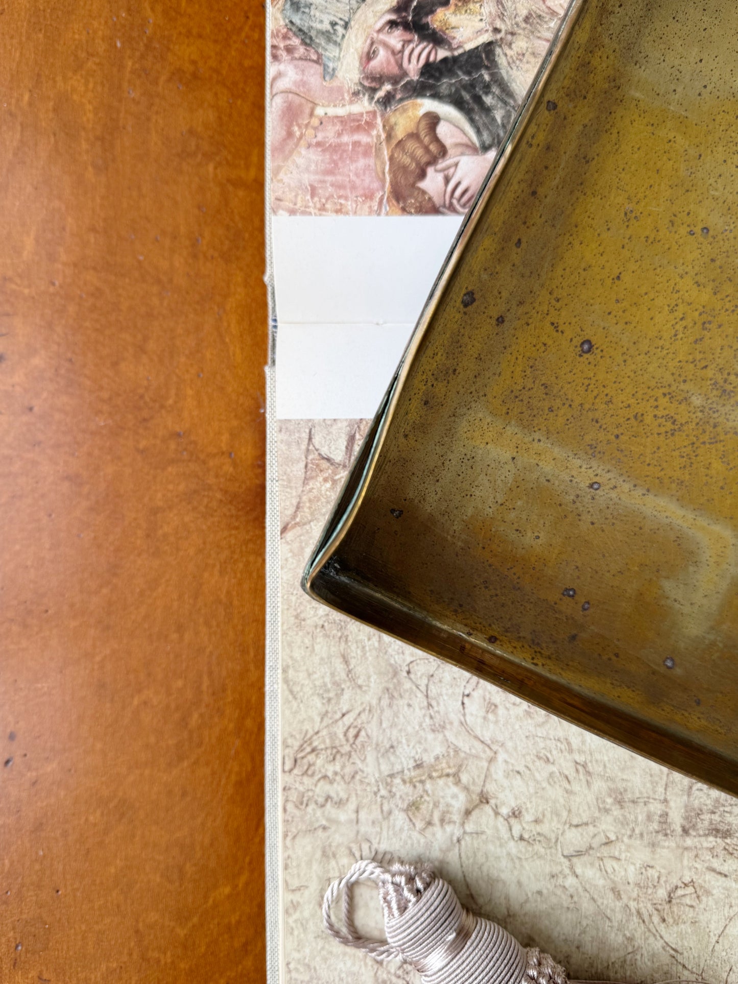 Decorative Engraved Brass Box