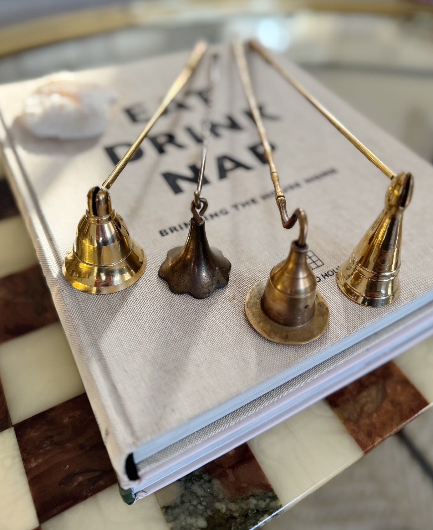 Brass Bell Candle Snuffer