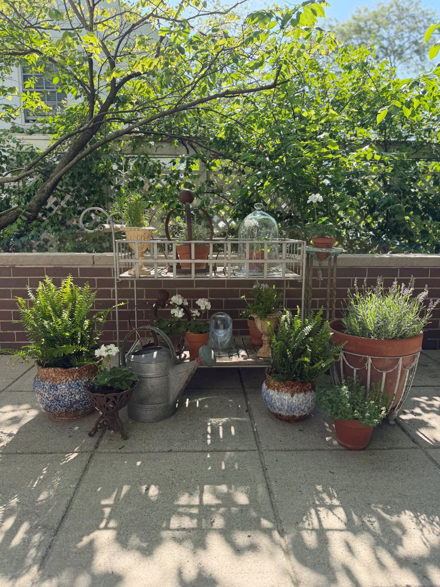 French Flower Cart