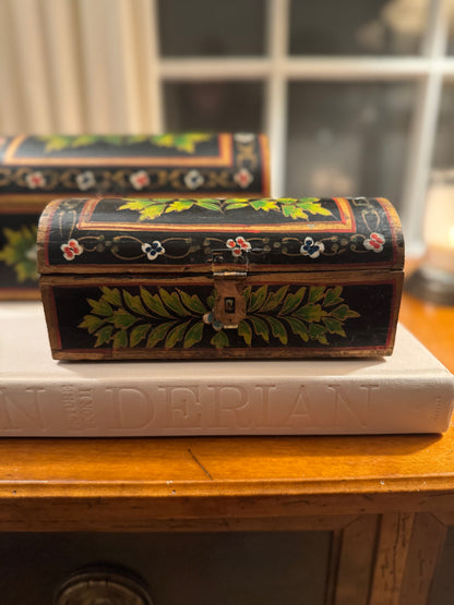 Hand painted Folk Art Box, Small