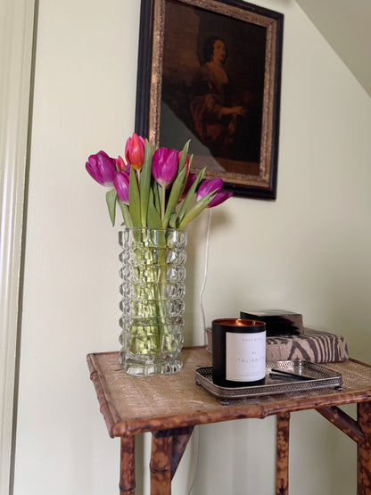 French Cut Glass Vase