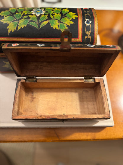 Hand painted Folk Art Box, Small