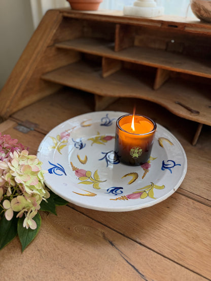 Antique French Faience Platter