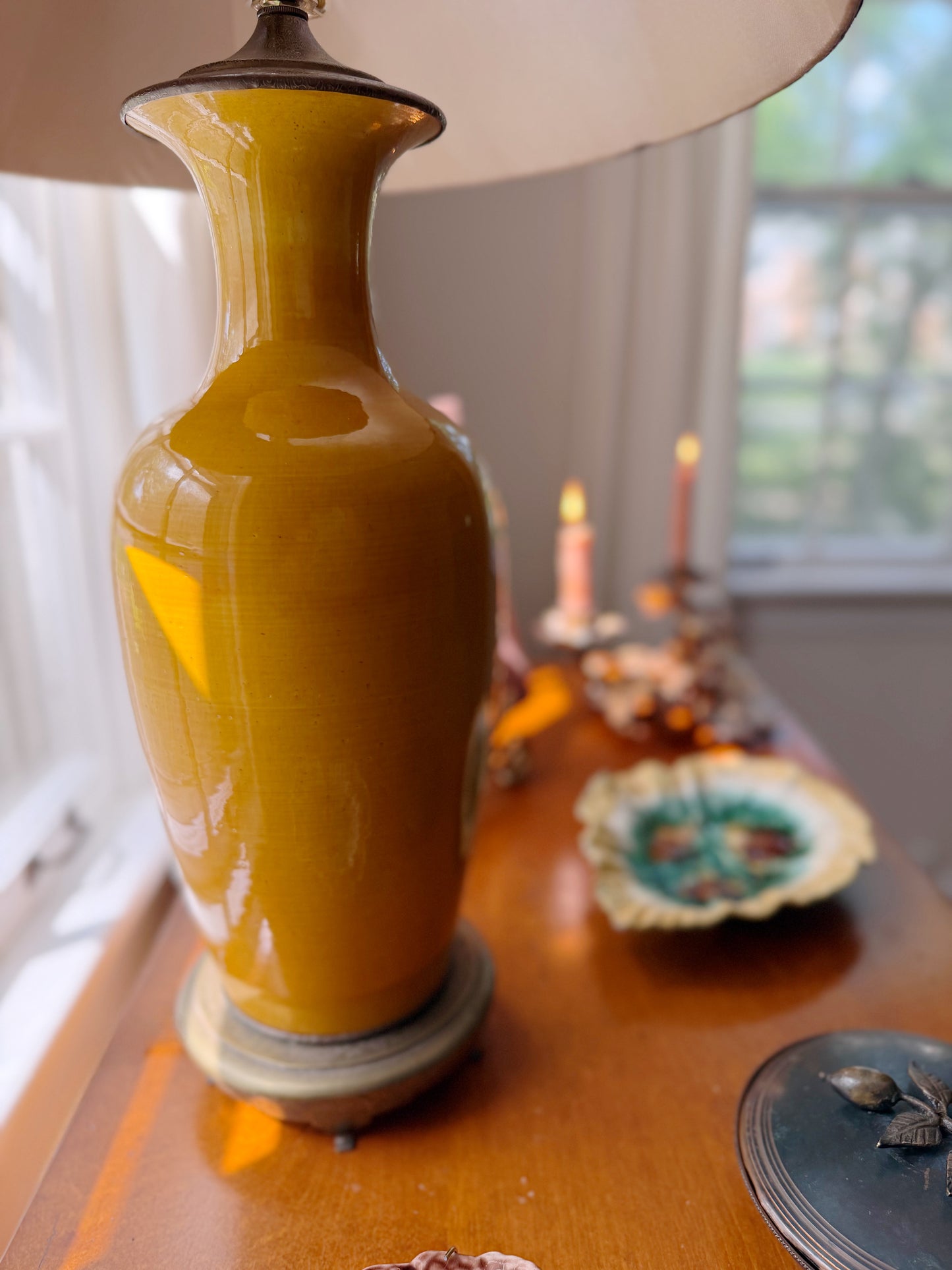 Ochre Table Lamp