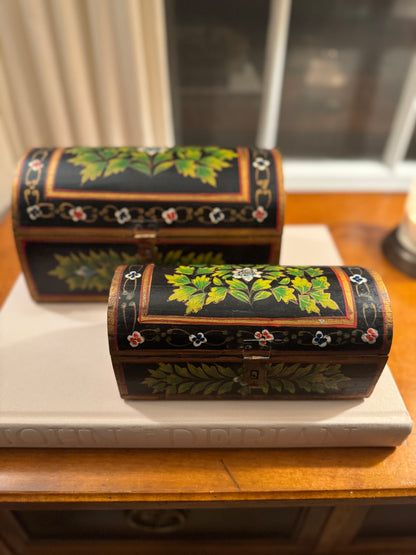 Hand painted Folk Art Box, Small