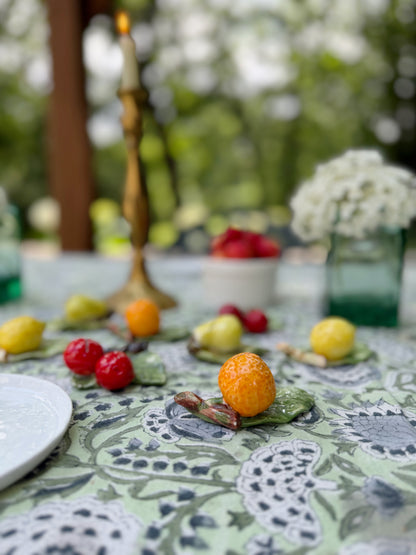 Ceramic Fruit Placecard Holders, Set of 8