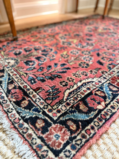 Vintage Persian Sarouk Rug