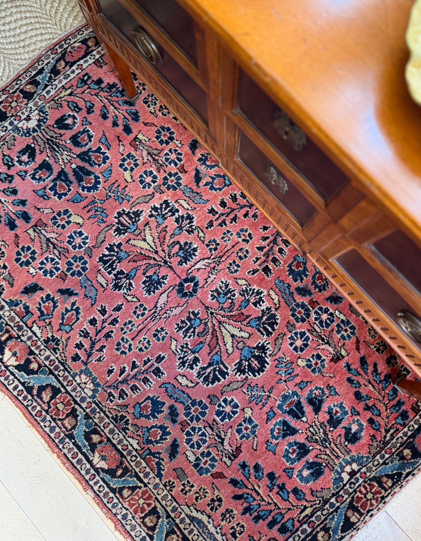 Vintage Persian Sarouk Rug