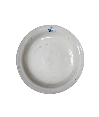 Antique French Faience Platter