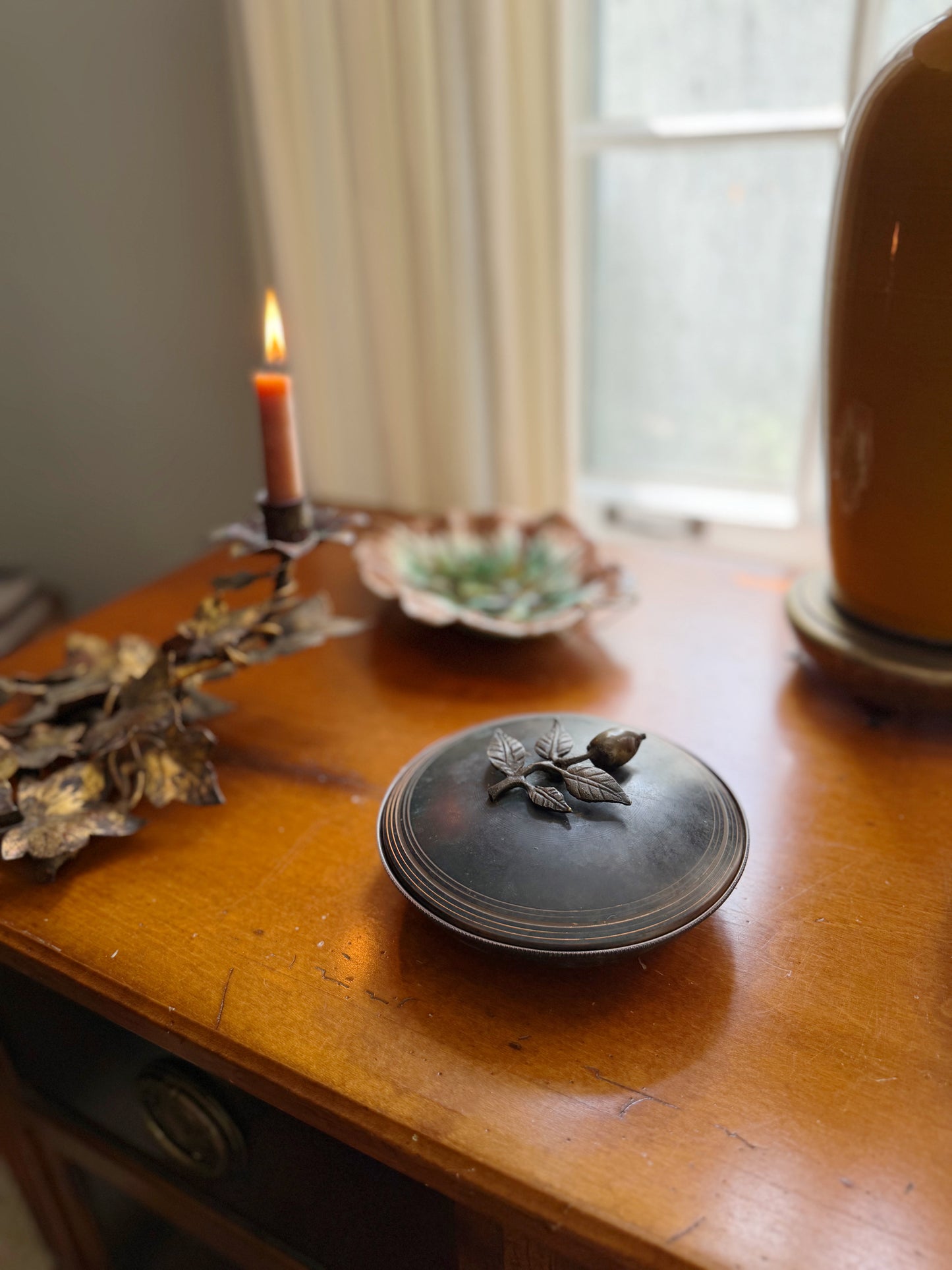 Brass Trinket Container