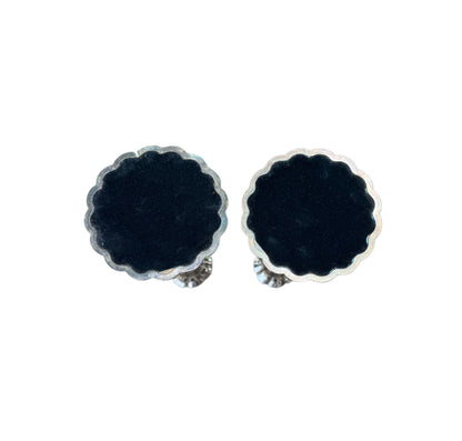 Silverplated Scalloped Candlestick Holders