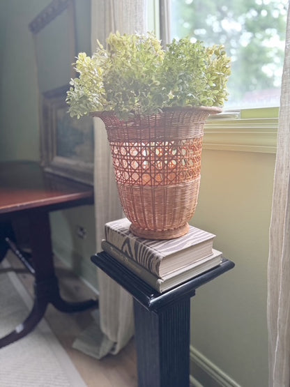 Rattan Vase
