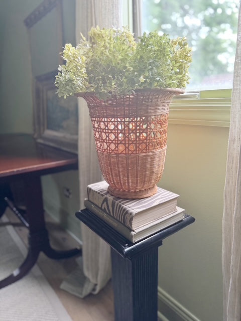 Rattan Vase
