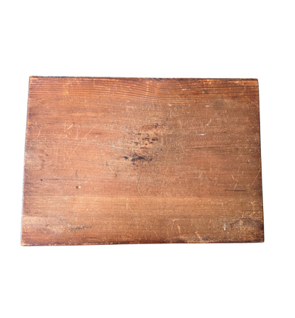 Antique Walnut Box with Inlay