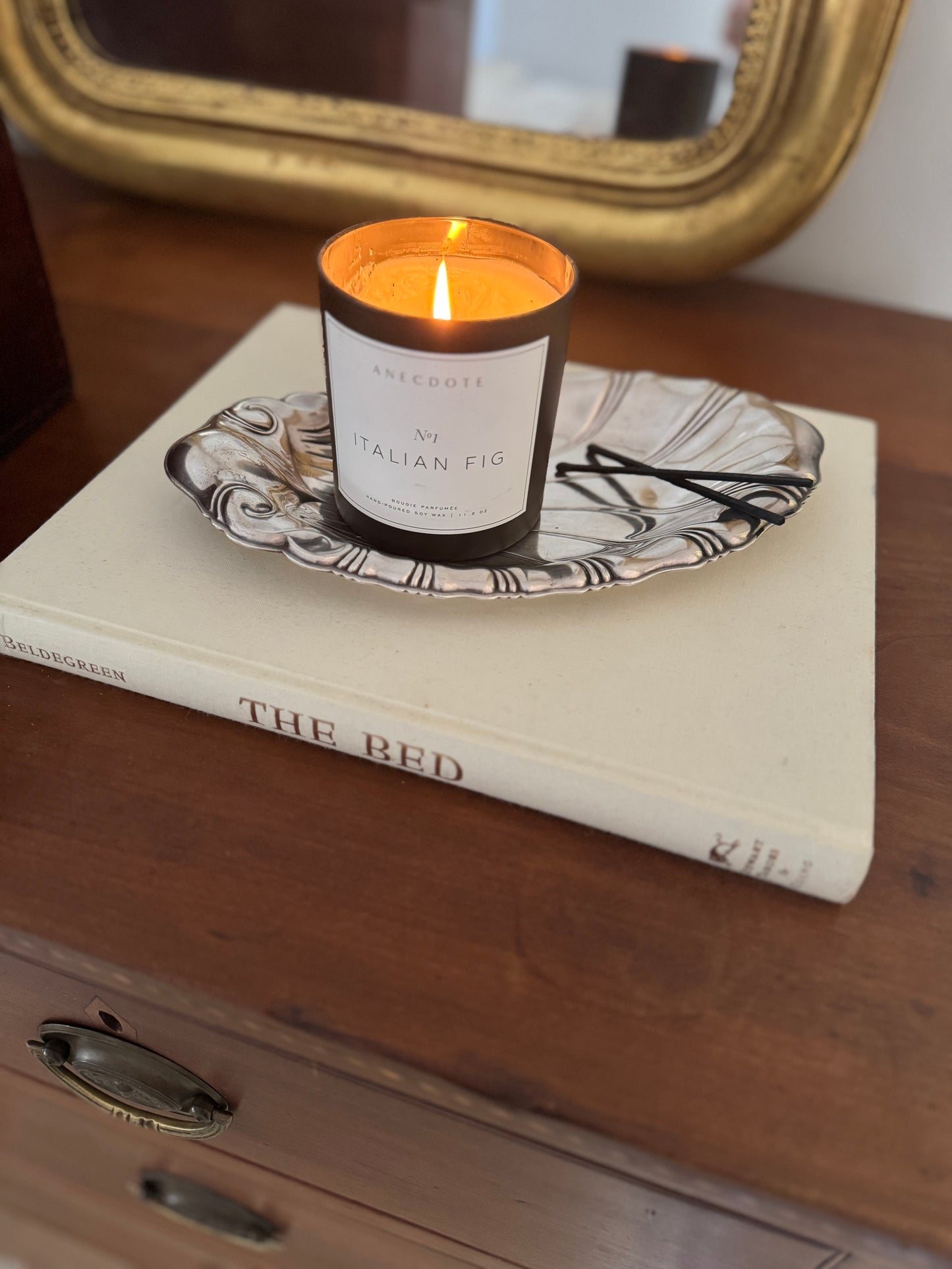 Silver-Plate Shell Tray