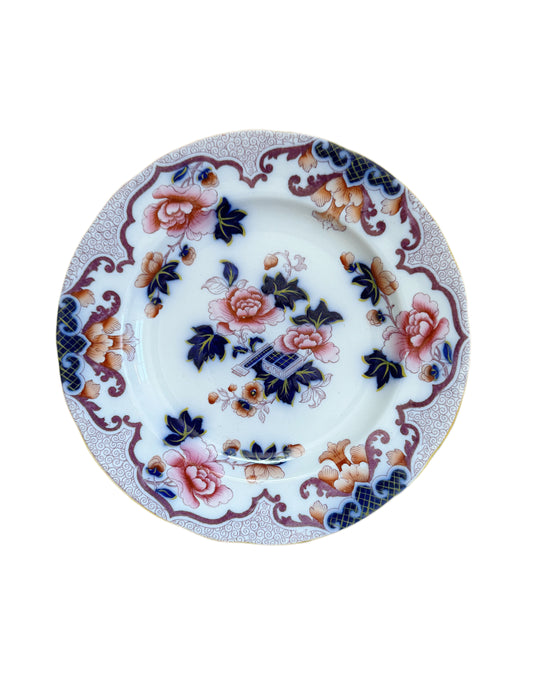 Antique Cauldon England Floral Plate
