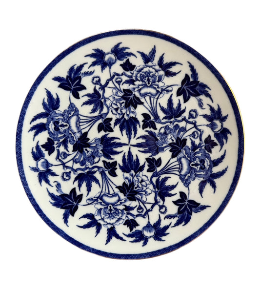 Vintage Wedgwood Botanical Peony Plate